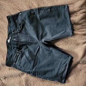 Black Jeans Shorts